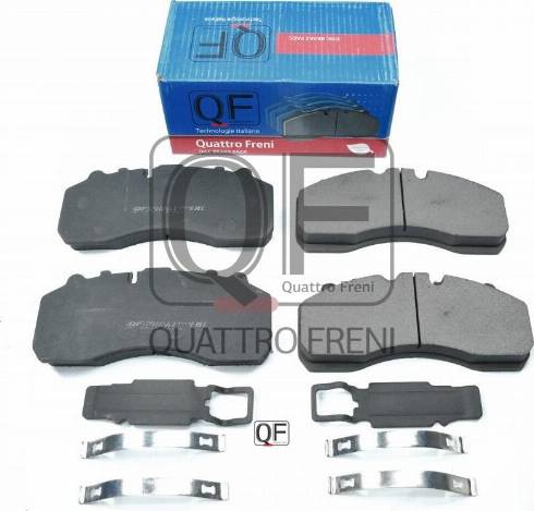Quattro Freni QF70253 - Тормозные колодки, дисковые, комплект avtokuzovplus.com.ua