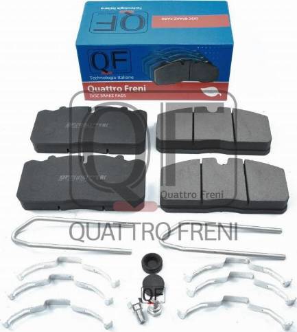 Quattro Freni QF71250 - Тормозные колодки, дисковые, комплект autodnr.net