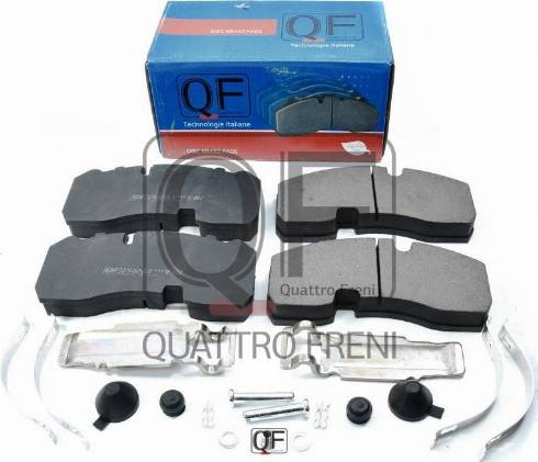 Quattro Freni QF71350 - Гальмівні колодки, дискові гальма autocars.com.ua