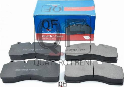 Quattro Freni QF71500 - Тормозные колодки, дисковые, комплект avtokuzovplus.com.ua