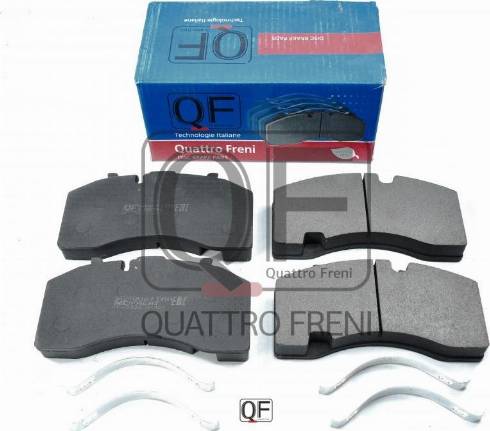 Quattro Freni QF72351 - Гальмівні колодки, дискові гальма autocars.com.ua