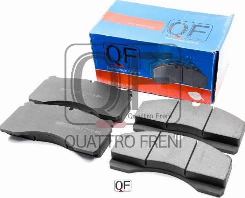 Quattro Freni QF72400 - Гальмівні колодки, дискові гальма autocars.com.ua