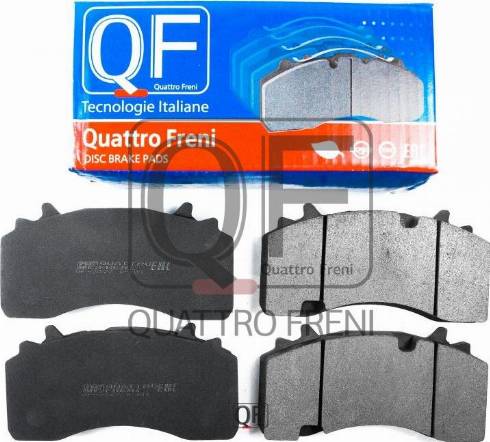 Quattro Freni QF72700 - Тормозные колодки, дисковые, комплект avtokuzovplus.com.ua
