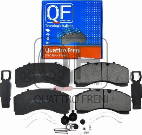 Quattro Freni QF72850 - Тормозные колодки, дисковые, комплект autodnr.net