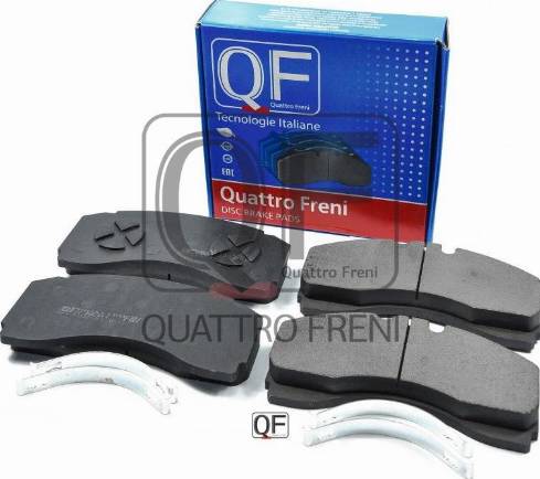 Quattro Freni QF72851 - Тормозные колодки, дисковые, комплект autodnr.net