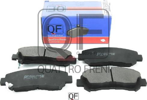 Quattro Freni QF80502 - Гальмівні колодки, дискові гальма autocars.com.ua