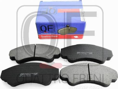 Quattro Freni QF81100 - Тормозные колодки, дисковые, комплект avtokuzovplus.com.ua