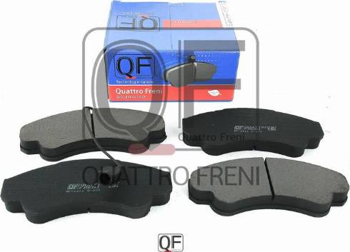 Quattro Freni QF81120 - Тормозные колодки, дисковые, комплект autodnr.net