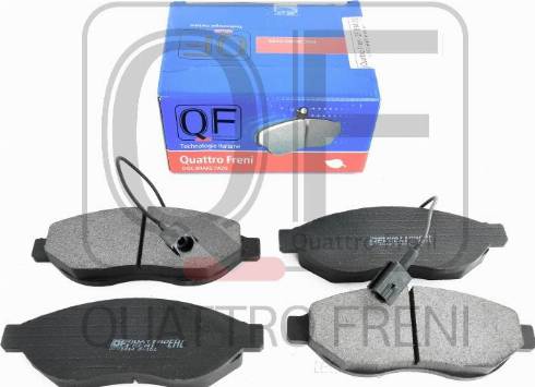 Quattro Freni QF81420 - Тормозные колодки, дисковые, комплект autodnr.net
