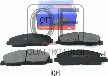 Quattro Freni QF82002 - Колодки тормозные дисковые передние к-т с мех. датчиком износа ГАЗ Газель  NEXT autodnr.net