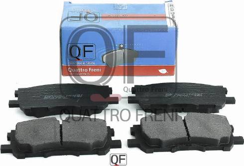 Quattro Freni QF85100 - Гальмівні колодки, дискові гальма autocars.com.ua