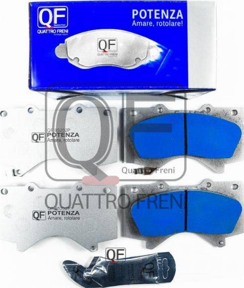 Quattro Freni QF85202P - Тормозные колодки, дисковые, комплект avtokuzovplus.com.ua