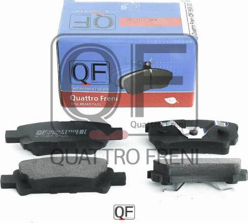 Quattro Freni QF86300 - Гальмівні колодки, дискові гальма autocars.com.ua