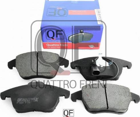 Quattro Freni QF86522 - Гальмівні колодки, дискові гальма autocars.com.ua