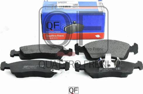 Quattro Freni QF86902 - Гальмівні колодки, дискові гальма autocars.com.ua