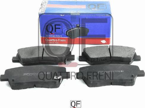 Quattro Freni QF87502 - Тормозные колодки, дисковые, комплект avtokuzovplus.com.ua