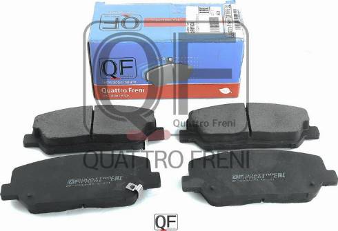 Quattro Freni QF87602 - Тормозные колодки, дисковые, комплект autodnr.net
