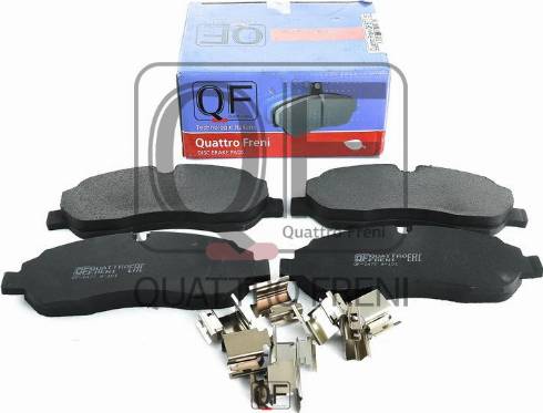 Quattro Freni QF87751 - Тормозные колодки, дисковые, комплект avtokuzovplus.com.ua