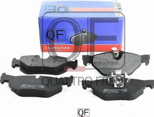 Quattro Freni QF88300 - Тормозные колодки, дисковые, комплект avtokuzovplus.com.ua