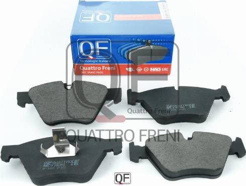 Quattro Freni QF88500 - Гальмівні колодки, дискові гальма autocars.com.ua