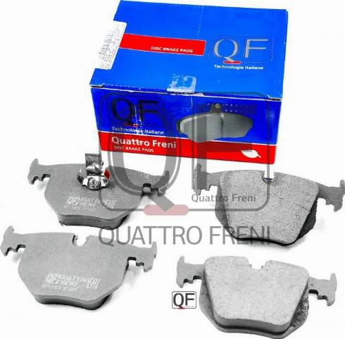 Quattro Freni QF88900 - Тормозные колодки, дисковые, комплект autodnr.net