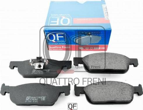 Quattro Freni QF89700 - Тормозные колодки, дисковые, комплект autodnr.net