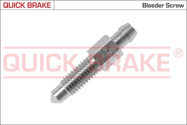 QUICK BRAKE 0010 - Болт повітряного клапана / вентиль autocars.com.ua