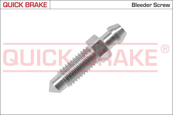 QUICK BRAKE 0011 - Болт повітряного клапана / вентиль autocars.com.ua