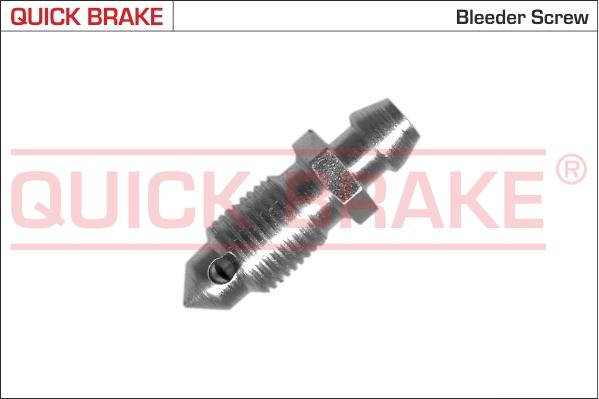 QUICK BRAKE 0016 - Болт повітряного клапана / вентиль autocars.com.ua
