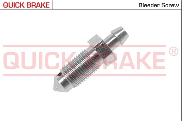 QUICK BRAKE 0019 - Болт повітряного клапана / вентиль autocars.com.ua