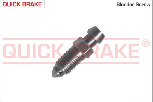 QUICK BRAKE 0093 - Болт повітряного клапана / вентиль autocars.com.ua