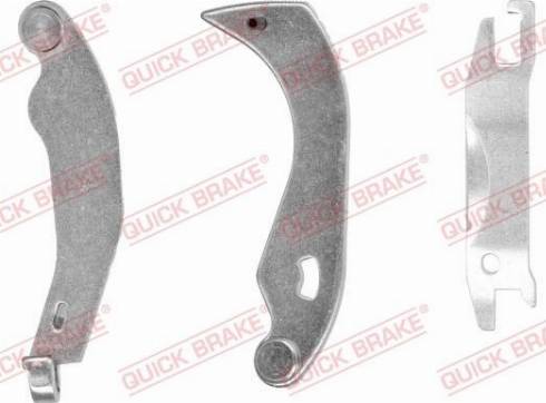 QUICK BRAKE 10153006-1L - Комплект регулятора, барабанный тормозной механизм avtokuzovplus.com.ua