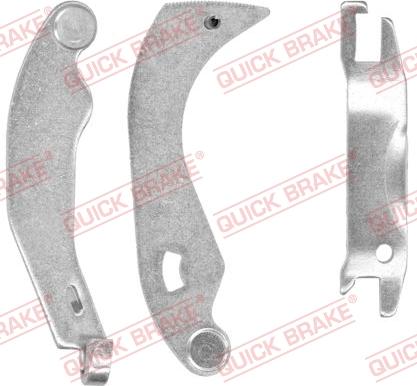 QUICK BRAKE 10153006-1R - Комплект регулятора, барабанный тормозной механизм avtokuzovplus.com.ua