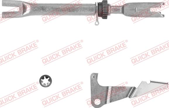 QUICK BRAKE 10253002-1L - Комплект регулятора, барабанный тормозной механизм autodnr.net