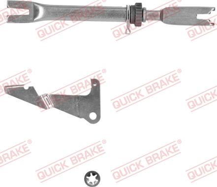 QUICK BRAKE 10253002-1R - Комплект регулятора, барабанный тормозной механизм autodnr.net