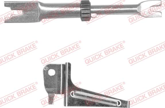 QUICK BRAKE 10253006-1R - Комплект регулятора, барабанный тормозной механизм autodnr.net