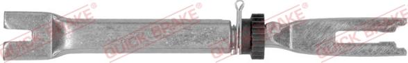 QUICK BRAKE 10253013R-1L - Комплект регулятора, барабанный тормозной механизм avtokuzovplus.com.ua