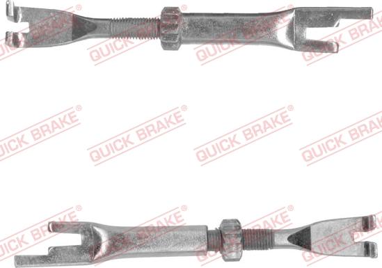 QUICK BRAKE 102 53 022R - Комплект регулятора, барабанный тормозной механизм avtokuzovplus.com.ua