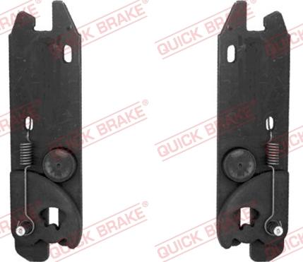 QUICK BRAKE 102 53 062 - Комплект регулятора, барабанный тормозной механизм avtokuzovplus.com.ua