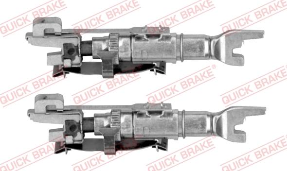 QUICK BRAKE 104 53 005 - Комплект регулятора, барабанный тормозной механизм avtokuzovplus.com.ua