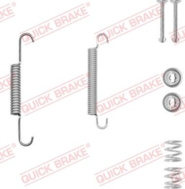 QUICK BRAKE 105-0020-1 - Комплектуючі, гальмівна система autocars.com.ua