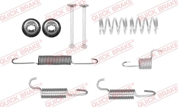 QUICK BRAKE 105-0025-1 - Комплектующие, стояночная тормозная система avtokuzovplus.com.ua