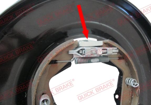 QUICK BRAKE 105-0481 - Комплектуючі, гальмівна система autocars.com.ua