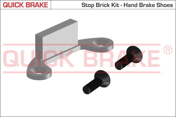 QUICK BRAKE 105-0481 - Комплектуючі, гальмівна система autocars.com.ua