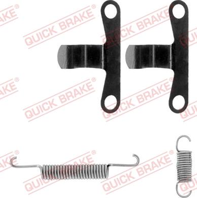 QUICK BRAKE 105-0594-1 - Комплектуючі, гальмівна система autocars.com.ua