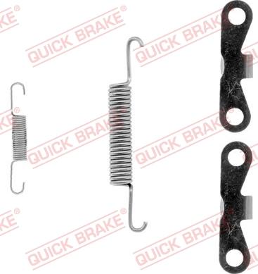 QUICK BRAKE 105-0720-1 - Комплектуючі, гальмівна система autocars.com.ua