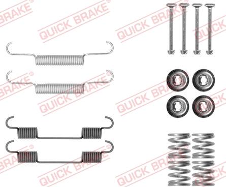 QUICK BRAKE 1050897 - Комплектуючі, гальмівна система autocars.com.ua