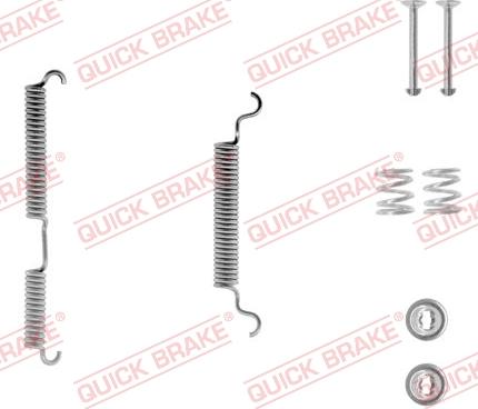 QUICK BRAKE 105-1901-1 - Комплектующие, барабанный тормозной механизм avtokuzovplus.com.ua