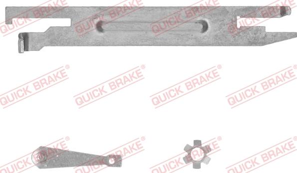 QUICK BRAKE 10553004-1R - Комплект регулятора, барабанный тормозной механизм autodnr.net