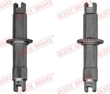 QUICK BRAKE 108 53 006 - Комплект регулятора, барабанный тормозной механизм avtokuzovplus.com.ua